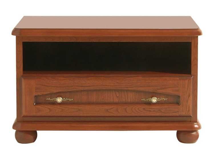 Drewniana szafka TV BAWARIA firmy Black Red White