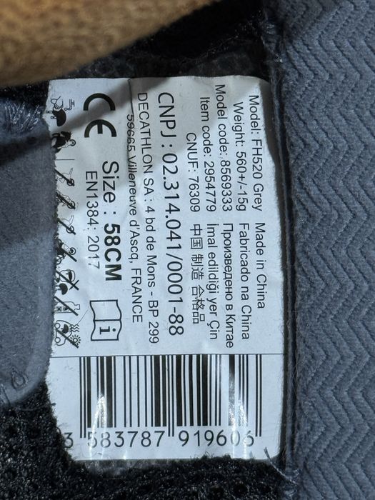 Kask Fourganza FH520, 58cm