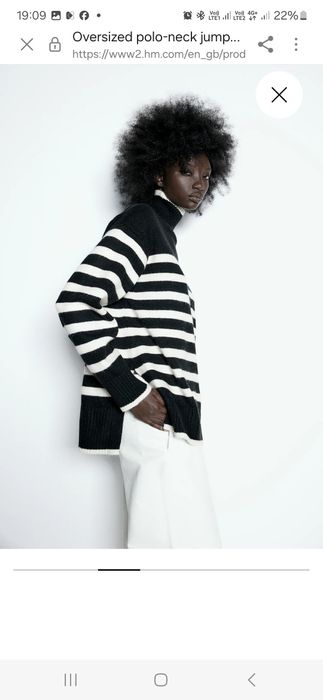 Теплий светрик H&M новий