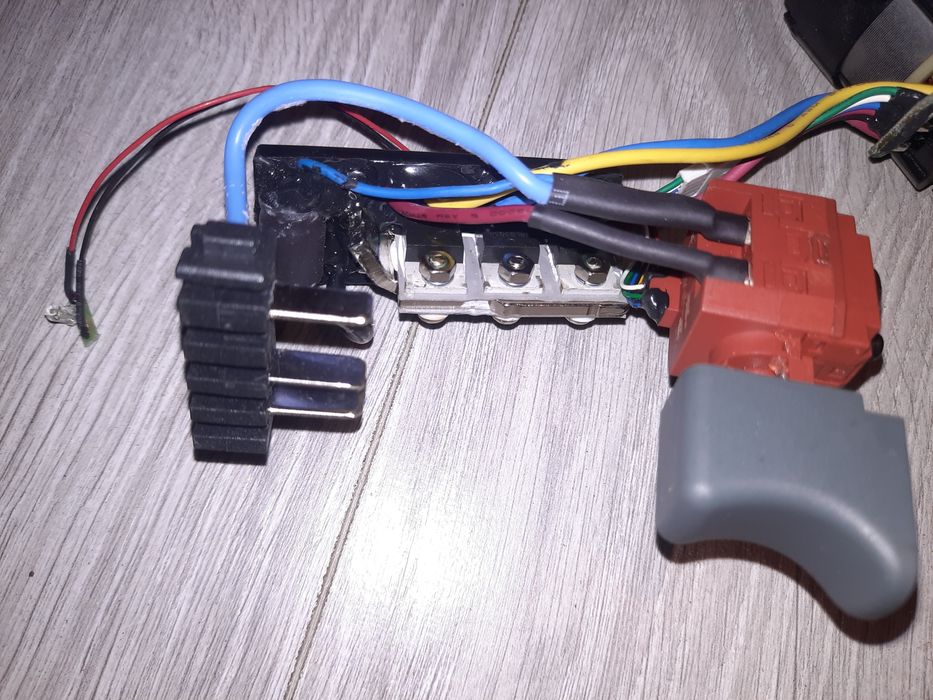 Włącznik + silnik wkrętarka zakrętarka klucz JCB CD20LIBL WORX WX373.9