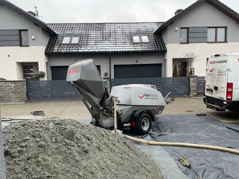 Wylewki maszynowe, wylewki, wylewka, posadzki mixokretem, jastrych