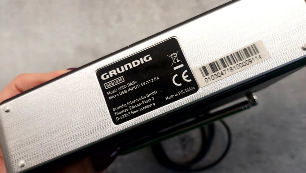 Radio cyfrowe Grundig Music 6000 DAB+.