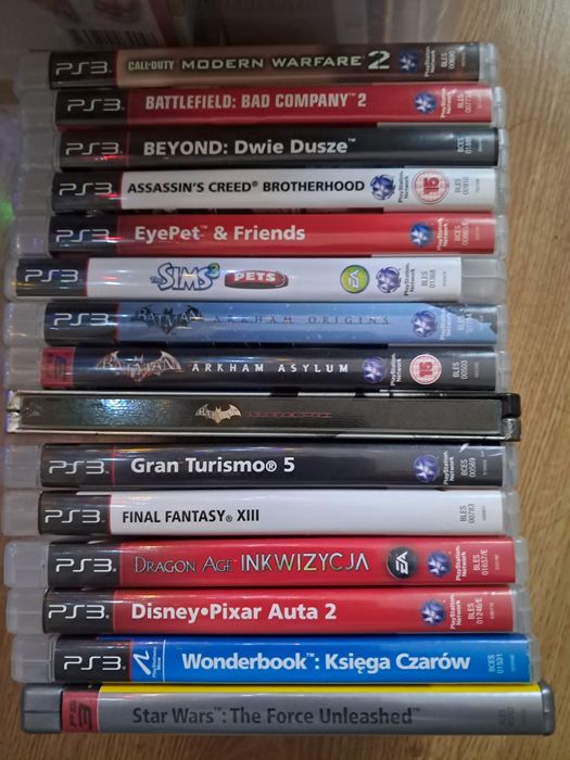 PlayStation 3 gry różne.