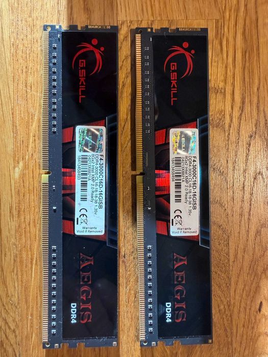 Pamięć RAM DDR4 16GB 2x8GB G.SKILL Aegis