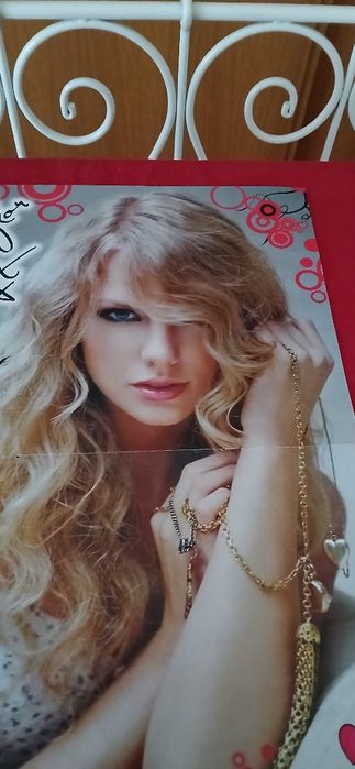 Poster Taylor Swift/Mcfly, com defeito