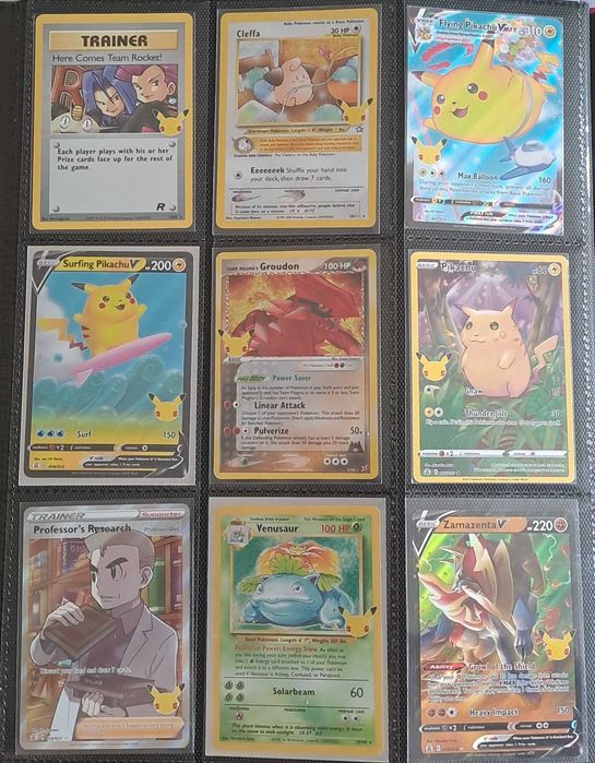 Karty Pokemon TCG .  Celebrations.