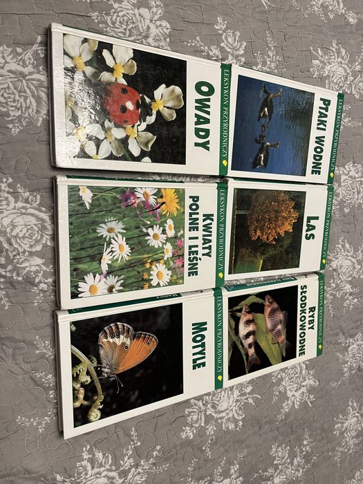 Laksykon przyrodniczy 6 sztuk.