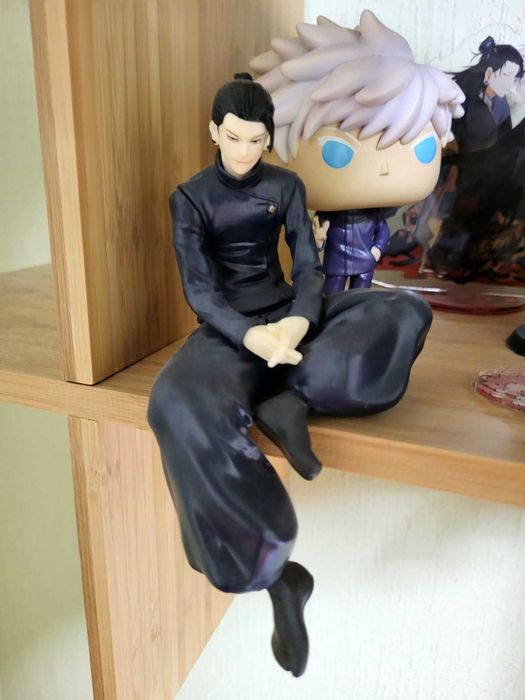 Аніме Магічна битва фігурки Годжо-сатору та Гето-сугуру Jujutsu Kaisen