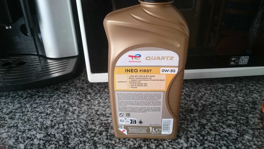 Oleo Motor Total Quartz Carro 0W30 Novo Selado