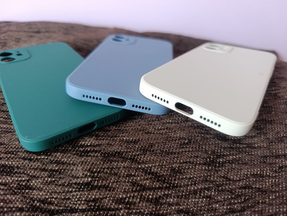Zestaw 3 etui / obudowy iPhone 11 (6.1") | Nowe | Miks kolorów