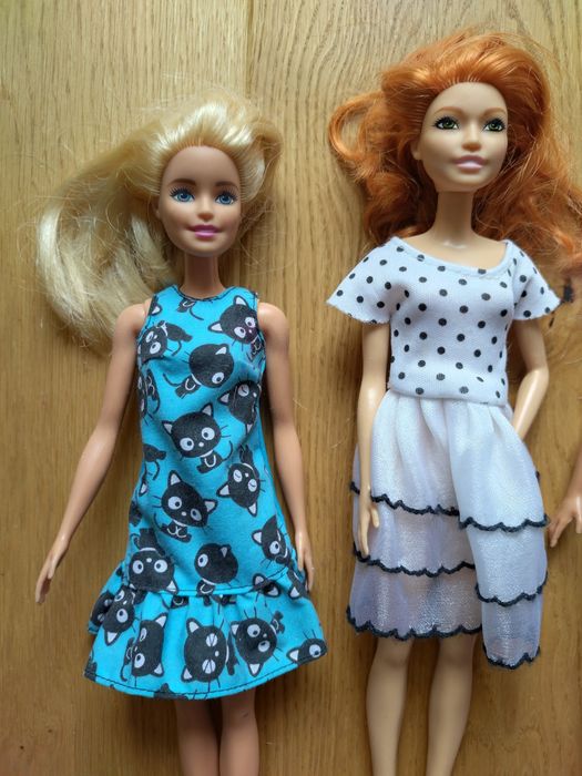 Lalki Barbie 4 sztuki oryginalne Mattel lalka Barbie syrena