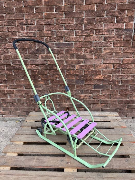 Санчата Мрія на колесах дитячі санки