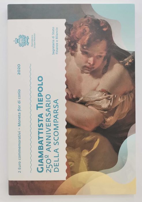 2 Euro Comemorativa - San Marino São Marino 2020 - Tiepolo
