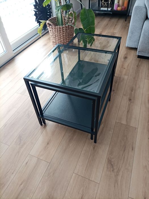 Ława szklana stolik