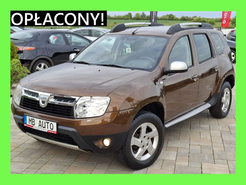 Dacia Duster PIĘKNA**klima elektr. hak relingi ALU 1.6mpi dobry silnik ŁADNY KOLOR