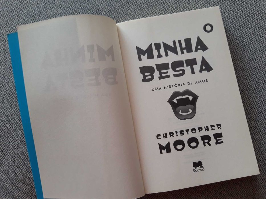 Livro "Minha Besta" de Christopher Moore