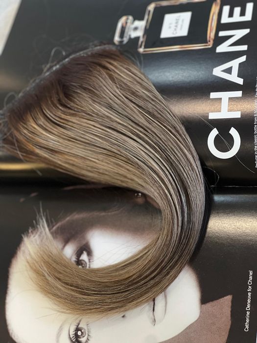 Cabelo humano brasileiro de fita adesiva