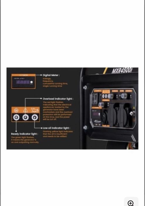 Інверторний Генератор MXR4500i