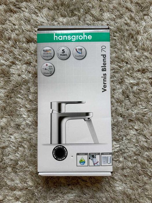 Hansgrohe змішувач для раковини Vernis Blend CoolStart (арт. 71584670)