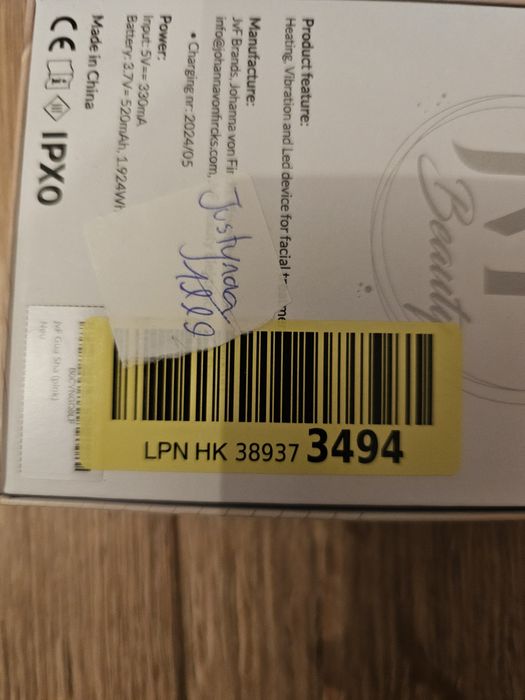 Elektryczny Masażer do twarzy gua sha, wibracje, cieplo