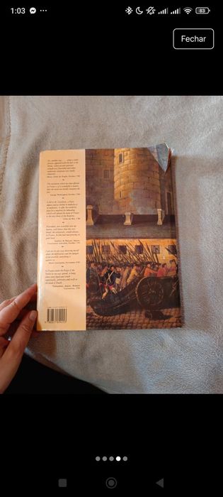 Livro "the french revolution - voices from a momentous epoch"