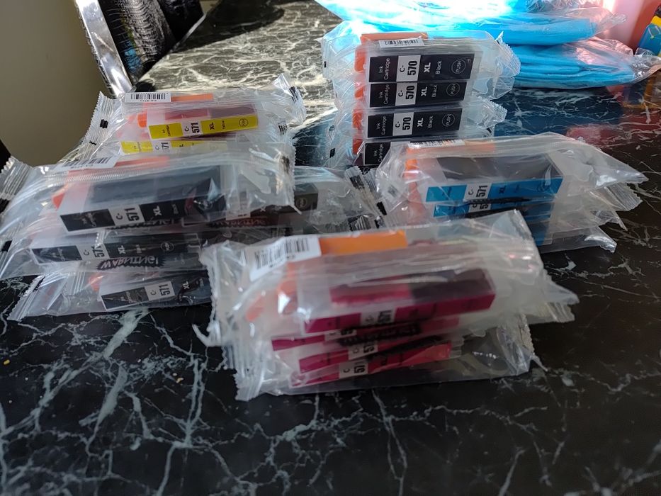 Nowe tusze do drukarki canon