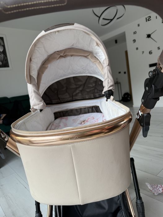 Wozek Bebetto Loren Premium Class plus fotelik cybex