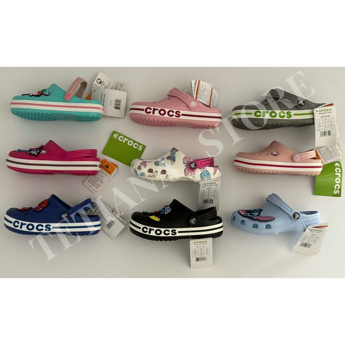 Крокси Crocs Bayaband Clog C8 C9 C10 C11 C12 J1 J2 J3 дитячі