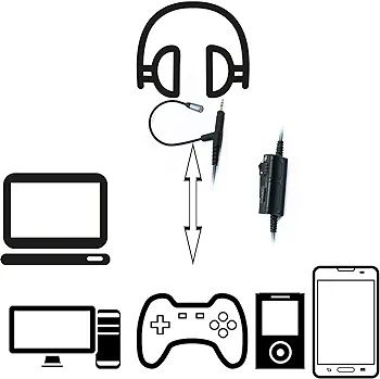 Mikrofon wysięgnikowy uniwersalny do gier PS4 Xbox One PC Laptop iPhon