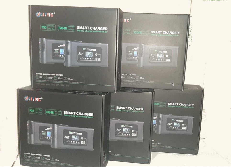 Зарядка для аккумулятора HTRC P35 (12v35a/24v18a) LiFePO4,Acid,AGM,Gel