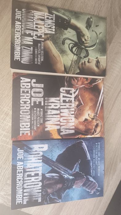 Joe Ambercrombie komplet ksiazek