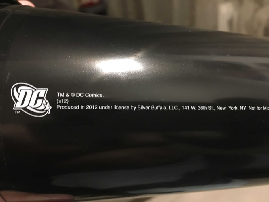 Стакан з кришкою під трубочку Superman usa