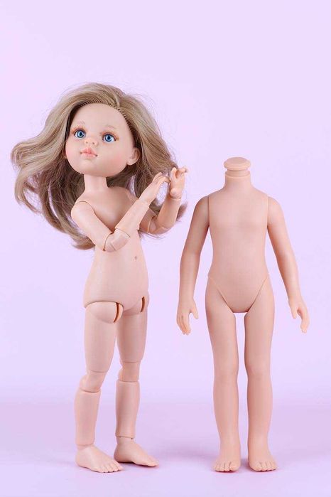 Шарнірне тіло 3D для ляльки Паола Рейна, 32 см та схожих