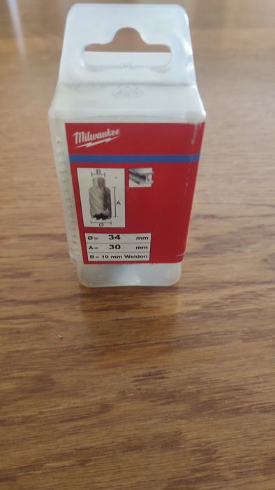 Frez obwodowy trepanacyjny HSS, 34 x 30 mm