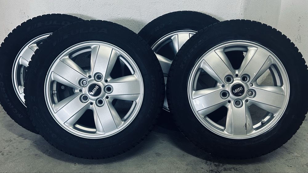 4 Jantes  Mini 15” 5x112 C/ pneus