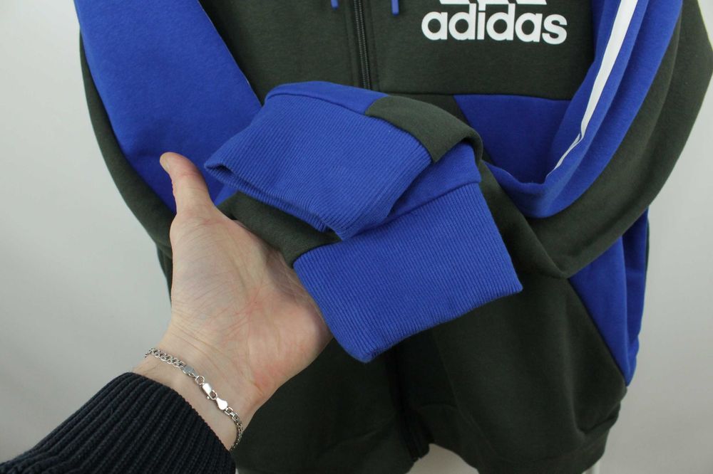 Тепле спортивне худі толстовка кофта Adidas Оригінал Розмір 2-3 ХЛ