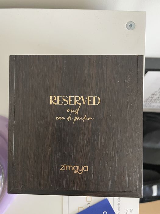 Perfume Reserved Oud Zimaya homem 100ml