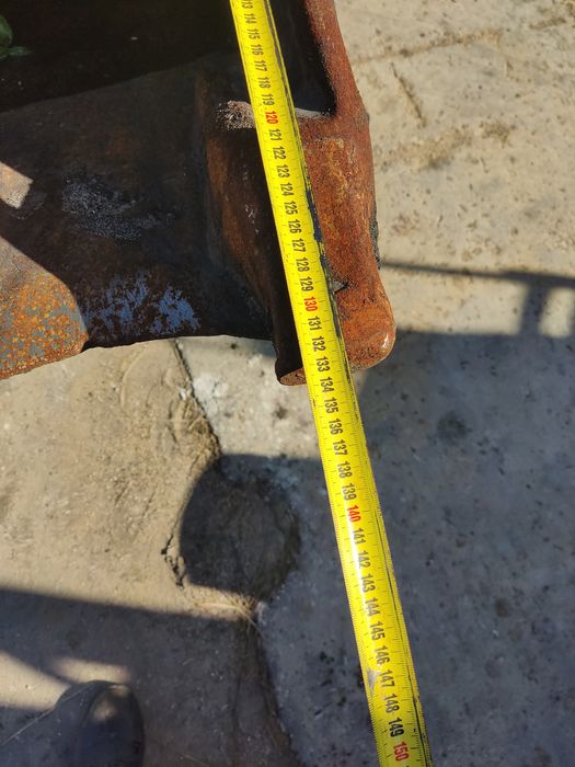 Łyżka 120cm sworzeń 60mm