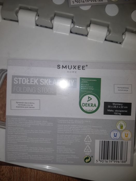 Nowy stołek, taboret składany