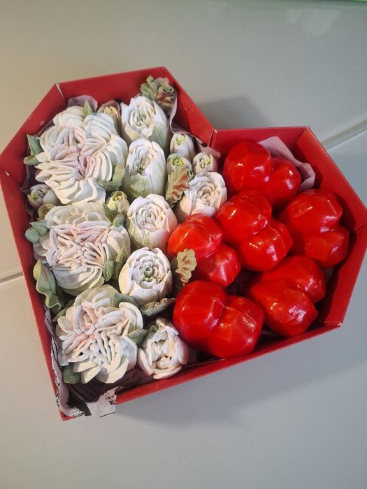 Зефірні квіти та бокси