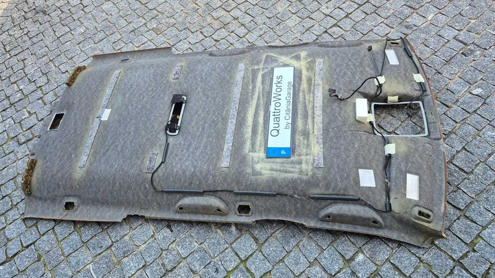 Forro de Teto Original Audi A4 B5 8D Avant Facelift 1999 a 2001 Pronto a Estofar