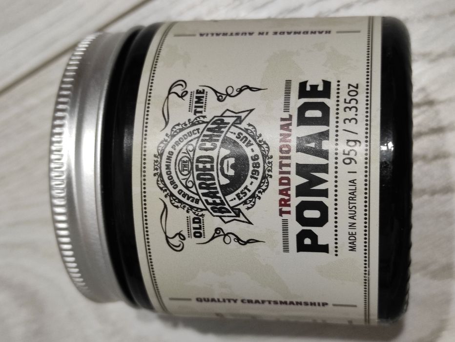 Pomady do włosów The Bearded Chap i RareCraft Entropy