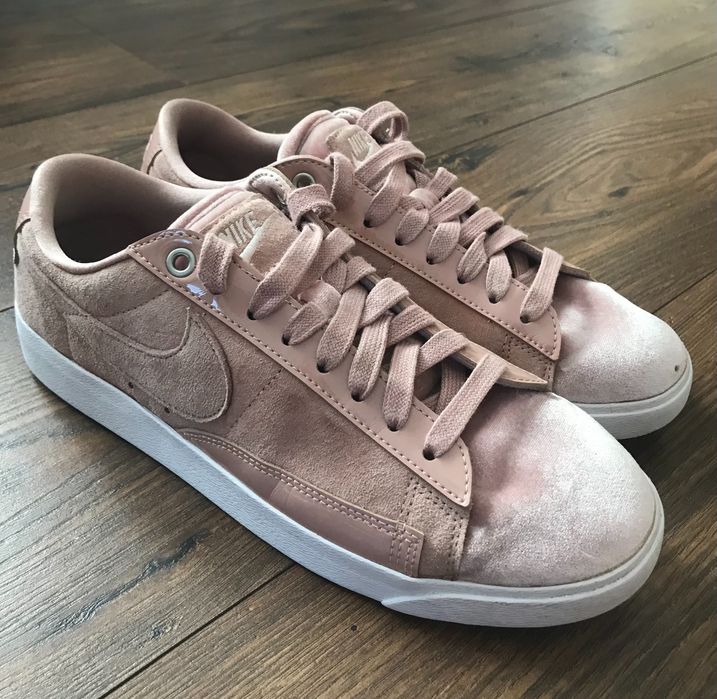 NIKE cudo BLazer Low LX, limitowana edycja, skóra+aksamit-j.nowe_39/40