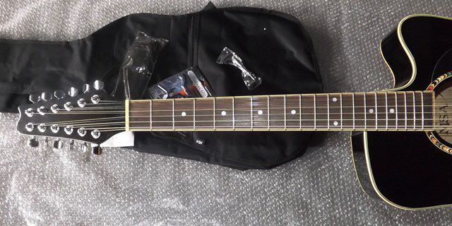 Guitarra Western semiacústica 12 cordas
