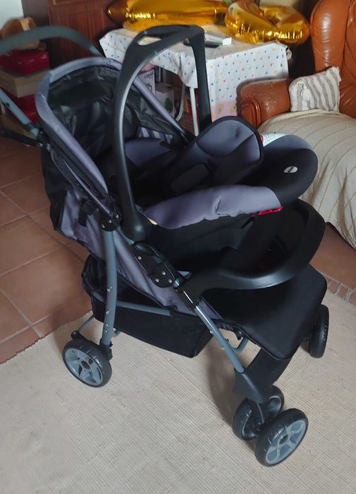 Carrinho de bebé com Ovo marca Team Tex, modelo Champion