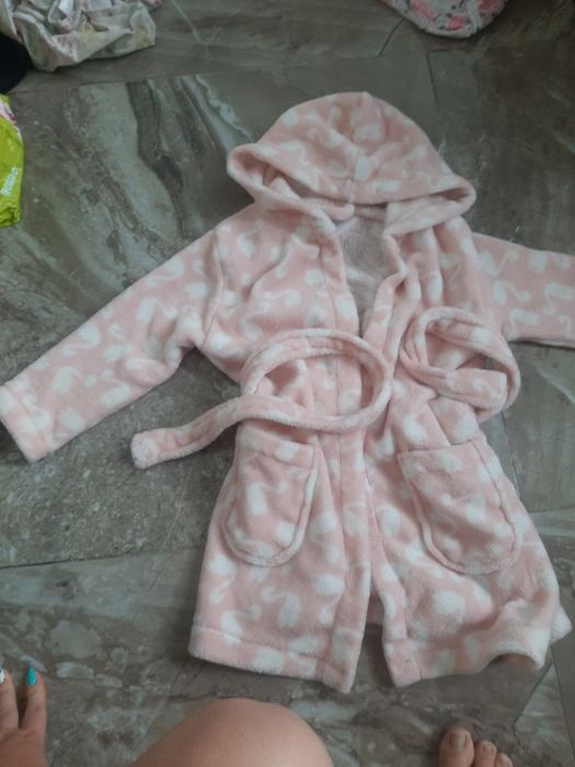 Szlafrok łabędź 98 104