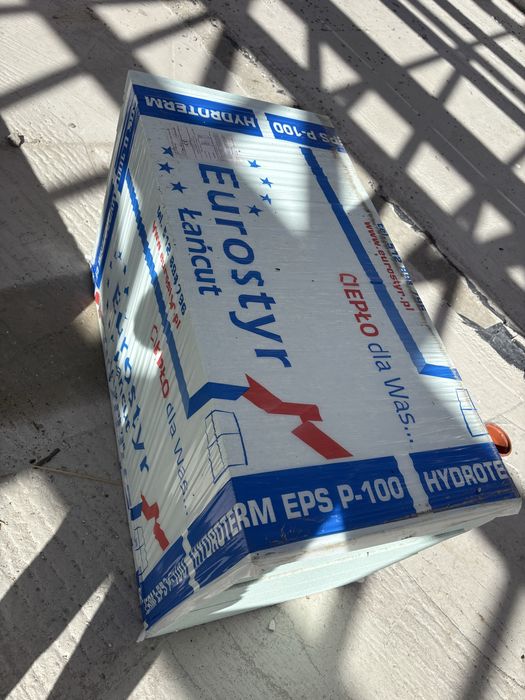 Pozostałości po budowie h+h styropian eps 15cm 20cm