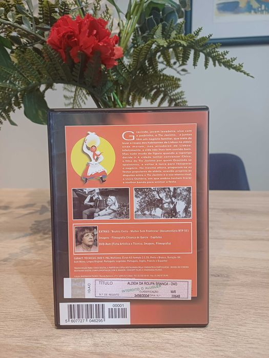 DVD - Aldeia da Roupa Branca (Clássico Português) - NOVA VERSÃO RESTAURADA - NOVO