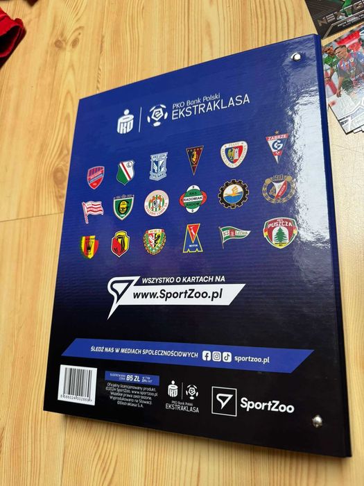 Album Sportzoo Ekstraklasa Seria 1 2024/2025 ponad 200 kart + dodatki