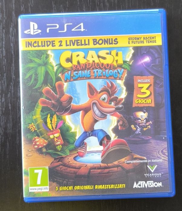 Crash nsane trilogy PlayStation 4